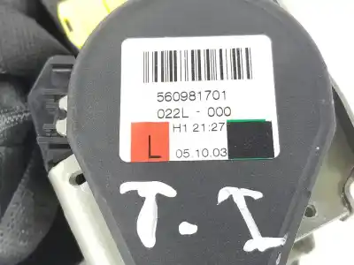 Автозапчастина б/у натяжач подушки безпеки задня ліва для porsche cayenne (9pa) s 4.5 посилання на oem iam 95580305110  95580305110