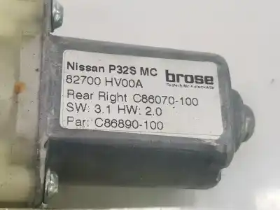 Автозапчасти б/у мотор заднего правого стекла за nissan qashqai ii suv (j11, j11_) 1.6 dig-t ссылки oem iam 82700hv00a  82700hv00a