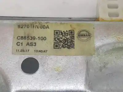 Second-hand car spare part rear left window regulator for nissan qashqai ii suv (j11, j11_) 1.6 dig-t oem iam references 82701hv00a  82701hv00a