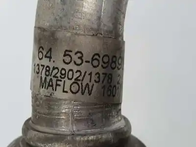 Peça sobressalente para automóvel em segunda mão tubos de ar condicionado por bmw serie 1 berlina (e81/e87) 2.0 turbodiesel cat referências oem iam 64509209741  6453698930902