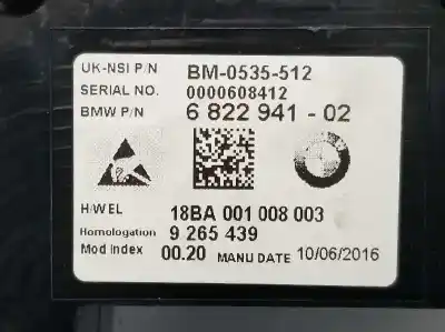 Автозапчастина б/у панель інструментів для mini mini 5-trg. (f55) 1.5 12v turbodiesel посилання на oem iam 62106822941  62106822941