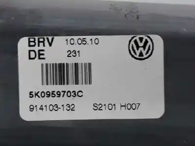 Автозапчасти б/у мотор заднего левого стекла за volkswagen golf vi variant (aj5) 1.6 tdi dpf ссылки oem iam 5k0959703c  5k0959703c