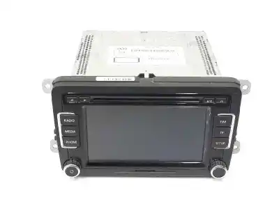 Second-hand car spare part audio system / radio cd for volkswagen golf vi variant (aj5) 1.6 tdi dpf oem iam references 3c8035195