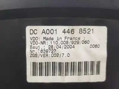 Автозапчасти б/у приборная доска за clase c sprinter 02.00 caja abierta 2.2 cdi ссылки oem iam a0014468521  a0014468521