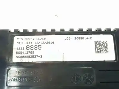 Автозапчасти б/у многофункциональный дисплей за opel meriva b monospace (s10) 1.3 cdti (75) ссылки oem iam 13338335