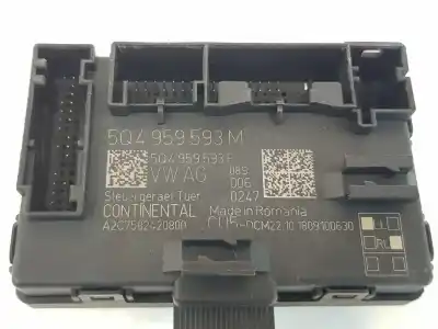 Peça sobressalente para automóvel em segunda mão módulo de confort / bsi /bcm por seat leon (5f1) 1.6 tdi referências oem iam 5q4959593m  5q4959593m