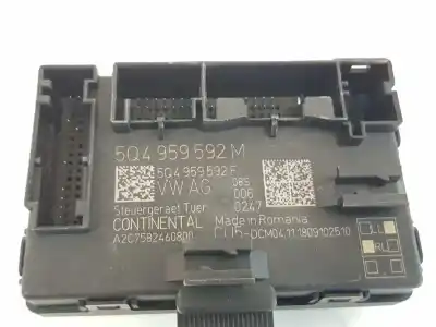 Peça sobressalente para automóvel em segunda mão módulo de confort / bsi /bcm por seat leon (5f1) 1.6 tdi referências oem iam 5q4959592m