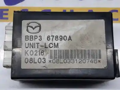 Second-hand car spare part light control unit for mazda 3 lim. (bl) 1.6 cd diesel cat oem iam references bbp367890a  k0216