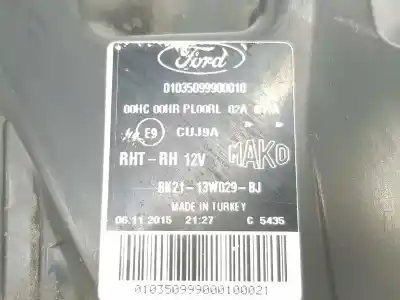 Автозапчасти б/у правая фара за ford transit custom v362 autobús (f3) 2.2 tdci ссылки oem iam bk2113w029bj  bk2113w029bj