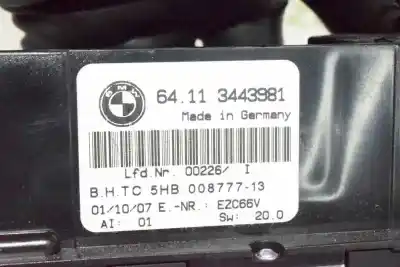 Second-hand car spare part climate control for bmw x3 (e83) 3.0 d oem iam references 64113443981  64113443981