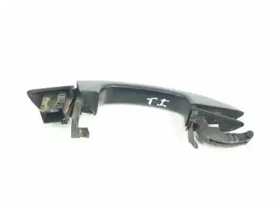 Peça sobressalente para automóvel em segunda mão puxador exterior traseiro esquerdo por volkswagen golf vi variant (aj5) 1.6 tdi dpf referências oem iam 5k0837205d