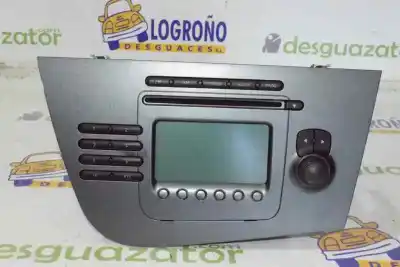Pezzo di ricambio per auto di seconda mano impianto audio / radio cd per seat leon (1p1) 2.0 tdi riferimenti oem iam 1p2035186a