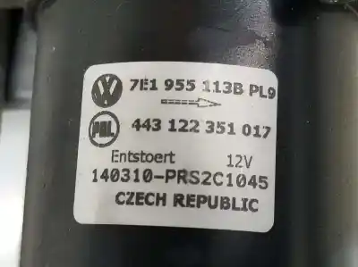 Recambio de automóvil de segunda mano de motor limpia delantero para volkswagen t5 bus 2.0 tdi referencias oem iam 7e1955113b 1h1955603a 