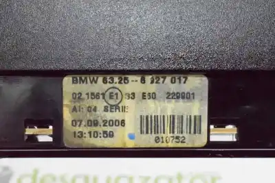 Second-hand car spare part center tailgate light for bmw 5 (e60) 520 d oem iam references 63256927017  63257145659