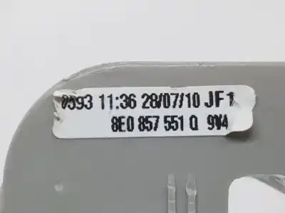 Peça sobressalente para automóvel em segunda mão pára-sol esquerdo por seat exeo (3r2) 2.0 tdi referências oem iam 8e0857551q  8e0857551q