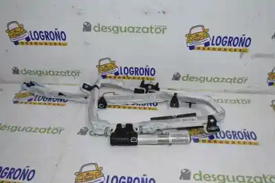 Peça sobressalente para automóvel em segunda mão airbag de cortina dianteiro direito por bmw serie 3 berlina (e90) 3.0 turbodiesel cat referências oem iam 72126966646