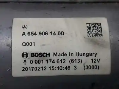 Автозапчастина б/у двигун запускається для clase c clase c familiar 2.0 cdi посилання на oem iam a6549061400  a6549061400