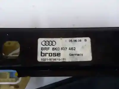 Автозапчастина б/у регулятор переднього правого скла для audi a4 b8 avant (8k5) 2.0 tdi посилання на oem iam 8k0837462  8k0837462