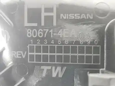 Автозапчасти б/у левая передняя внутренняя ручка за nissan qashqai ii suv (j11, j11_) 1.6 dig-t ссылки oem iam 806714ea0a  806714ea0a