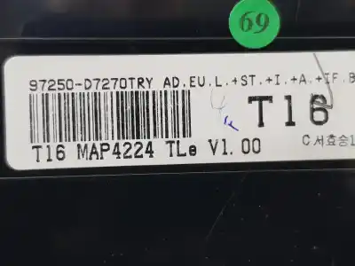 Автозапчасти б/у климат-контроль за hyundai tucson (tl, tle) 1.7 crdi ссылки oem iam 97250d7270try  97250d7270try