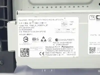 Автозапчасти б/у gps-навигационная система за seat leon (kl1) xcellence 150 cv / 110 kw ссылки oem iam 5fa035875a  5fa035875a