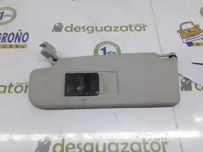 Peça sobressalente para automóvel em segunda mão pára-sol esquerdo por seat leon (5f1) 1.6 tdi referências oem iam 5p0857551p2f4  5p0857551p2f4