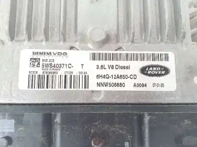 Автозапчастина б/у ебу контролер двигуна для land rover range rover (lm) 3.6 td v8 посилання на oem iam 6haq12a650cd  6haq12a650cd