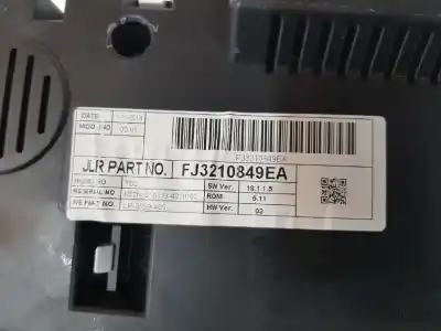 Автозапчасти б/у приборная доска за land rover range rover evoque (l538) 2.2 d 4x4 ссылки oem iam lr039631