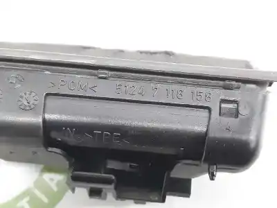 Second-hand car spare part tailgate back door handle for bmw x6 (e71, e72) xdrive 35 d oem iam references 51247118158  51247118158