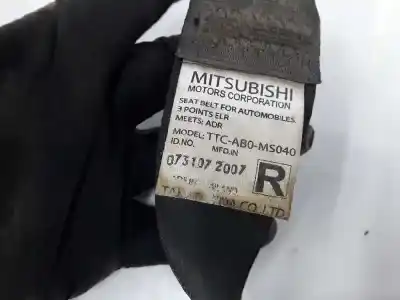 Автозапчасти б/у задний правый ремень безопасности за mitsubishi l 200 (ka0/kb0) 2.5 di-d cat ссылки oem iam mn188367ha  mn188367ha