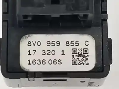 Second-hand car spare part right front power window switch for audi a3 1.4 16v tfsi oem iam references 8v0959855c  163606s