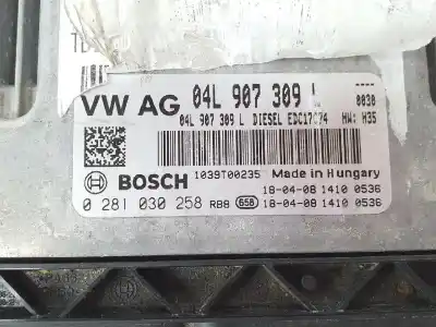 Автозапчасти б/у блок управления двигателем за audi a4 avant (8w5) advanced edition ссылки oem iam 04l907309l  04l907309l