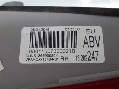 Автозапчастина б/у правий ліхтар в дверях для opel astra j sports tourer (p10) 1.6 cdti (35) посилання на oem iam 13282247  13282247