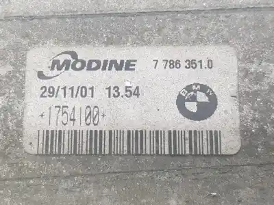 Pezzo di ricambio per auto di seconda mano intercooler per bmw 3 (e46) 320 d riferimenti oem iam 17517786351  17517786351