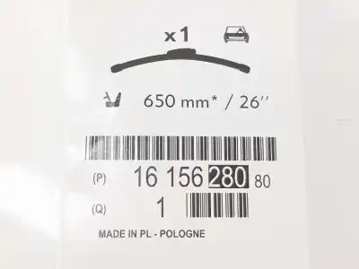 Автозапчасти б/у чистая щетка за citroen jumpy ii (vf7) 1.6 hdi 90 16v ссылки oem iam 1615628080  1615628080