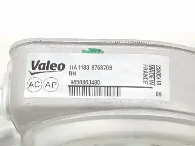 Peça sobressalente para automóvel em segunda mão radiador de óleo do motor por peugeot 206 berlina 1.4 16v cat (kfu / et3j4) referências oem iam 9650863480 1103n0 ha1183 876870b 