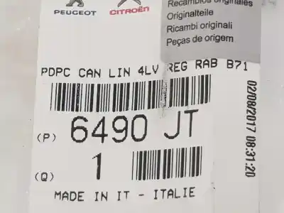 Peça sobressalente para automóvel em segunda mão botão / interruptor elevador vidro dianteiro esquerdo por citroen ds4 1.6 blue-hdi fap referências oem iam 6441l1  6441l1