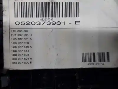 Автозапчасти б/у блок реле/предохранителей за volkswagen caddy ka/kb (2k) kombi ссылки oem iam 2k1937535g
