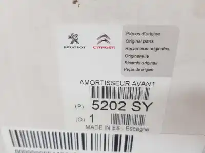 Second-hand car spare part front left shock absorber for citroen c3 1.4 16v 88 cv / 65 kw oem iam references 5202sy  5202sy