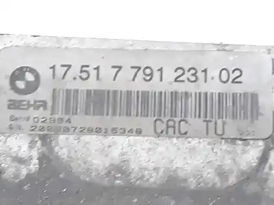 Second-hand car spare part intercooler for bmw x5 (e53) 3.0 d oem iam references 17517791231  g2804