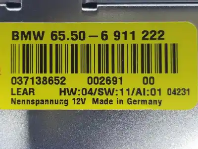 Second-hand car spare part antenna amplifier for bmw 5 (e39) 530 d oem iam references 6550691122  6550691122