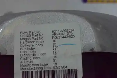 Second-hand car spare part dashboard for mini mini (r50,r53) 1.6 16v cat oem iam references 6936294  