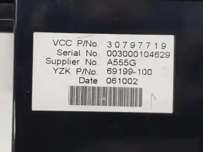 Second-hand car spare part multifunction display for volvo c30 (533) 2.0 d oem iam references 30797719  30797719