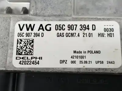Second-hand car spare part ecu engine control for audi a1 sportback 1.0 tfsi oem iam references 05c907394d
