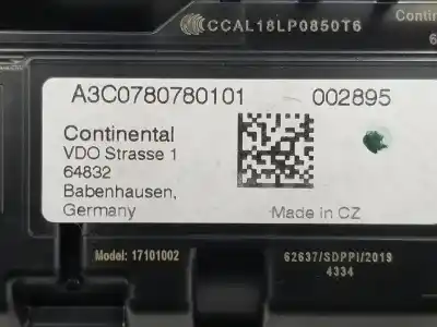 Peça sobressalente para automóvel em segunda mão quadrante por audi a1 sportback 1.0 tfsi referências oem iam a3c0780780101  82a920700d