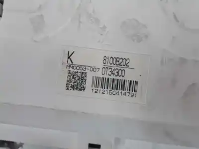 Автозапчасти б/у приборная доска за mitsubishi outlander ii (cw_w) 2.2 di-d 4wd ссылки oem iam 8100b202  mm0053007