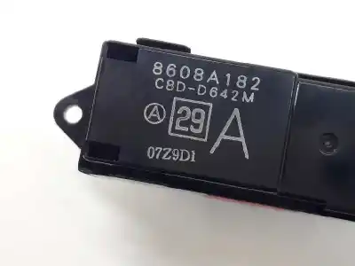 Автозапчастина б/у передній правий віконний вимикач для mitsubishi outlander ii (cw_w) 2.2 di-d 4wd посилання на oem iam 8608a182  8608a182