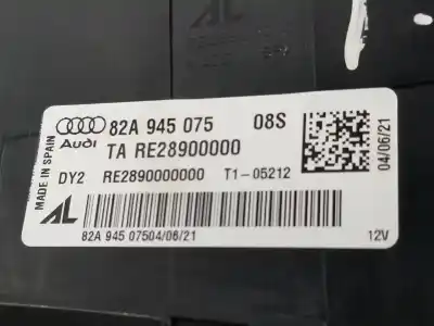 Second-hand car spare part interior left tailgate light for audi a1 sportback 1.0 tfsi oem iam references 82a945075