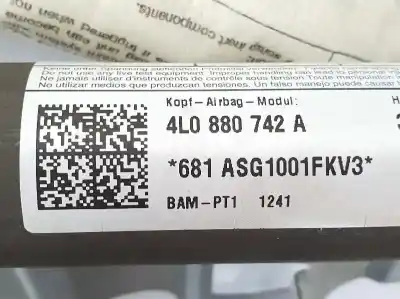 Автозапчасти б/у передняя правая подушка безопасности за audi q7 (4l) 3.0 v6 24v tdi ссылки oem iam 4l0880742a  4l0880742a
