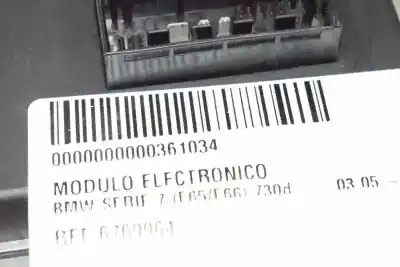 Second-hand car spare part electronic module for bmw 7 (e65, e66, e67) 730 ld oem iam references 37146769964  37146786139
